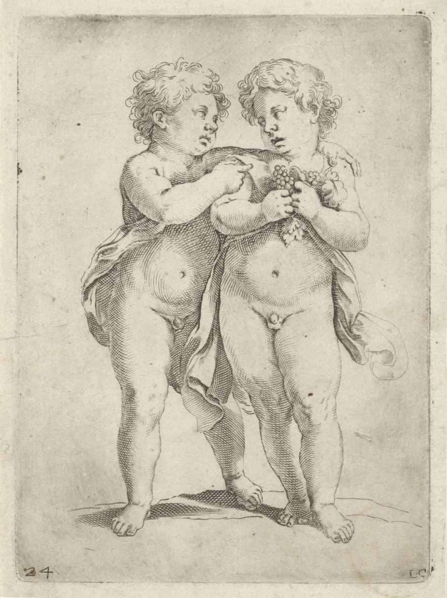 Due putti con uva - Rijks Museum, Amsterdam